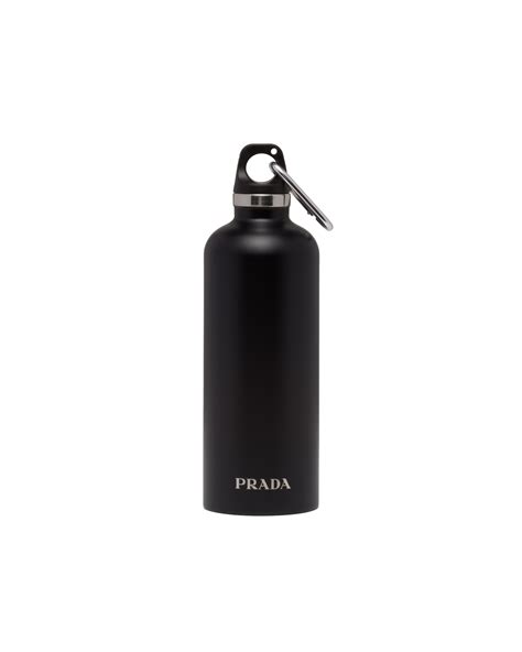 prada water flask|Prada stainless steel bottle.